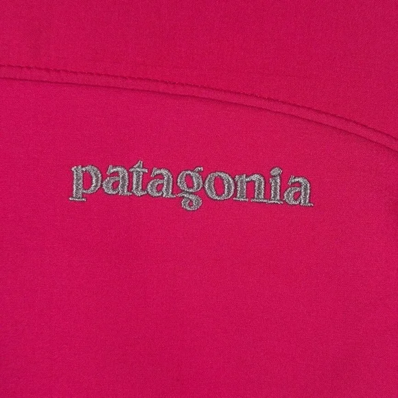 Patagonia Adze Softshell Jacket Sz Small Jeweled Berry Wind Block H2O Resistant - Picture 10 of 14